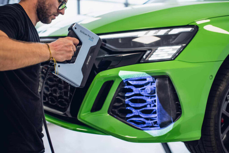 A Virtual Replica of Reality: 3D Scanning of Audi RS3